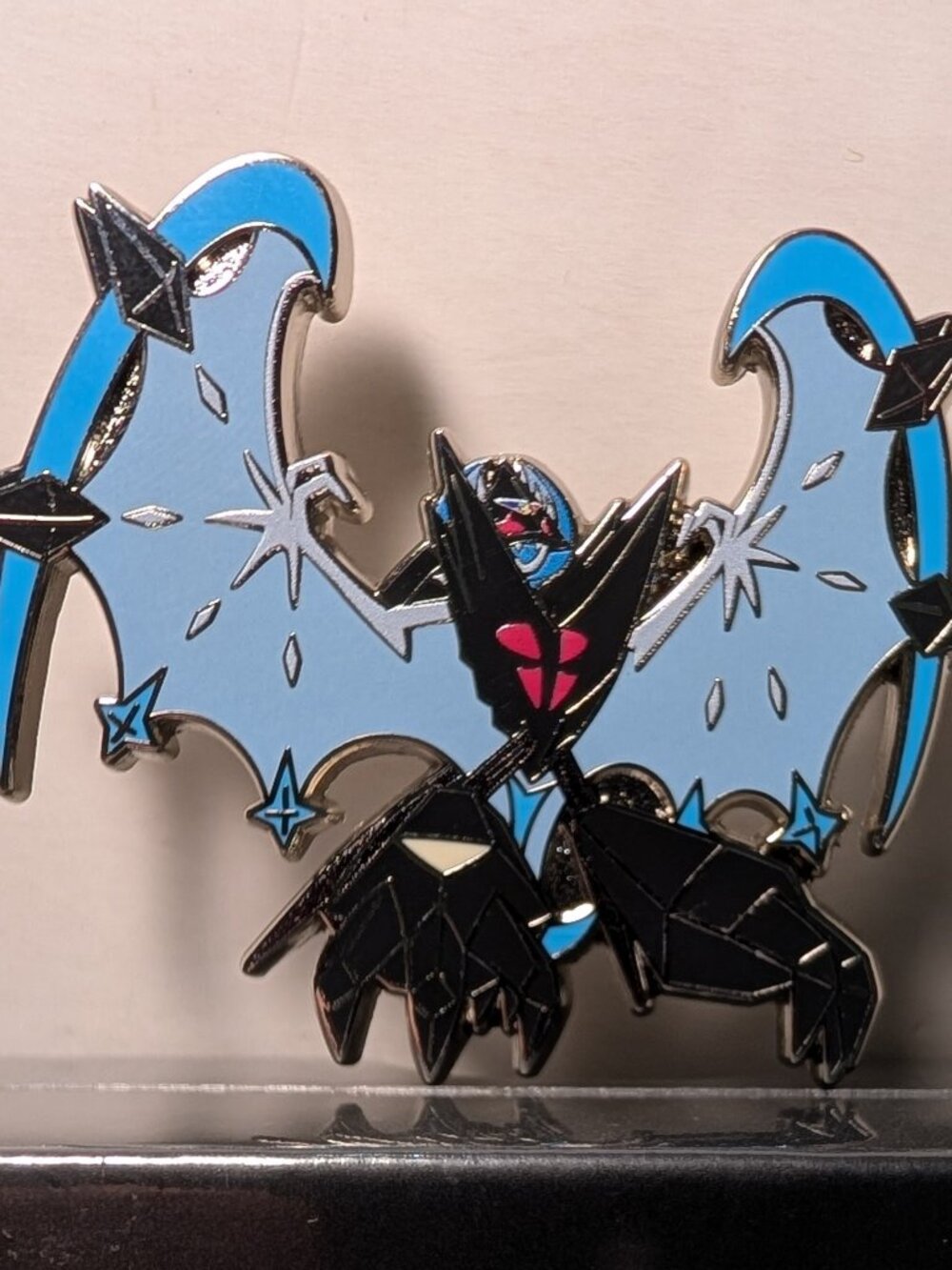 Pokemon Dawn Wings Necrozma Enamel Pin Official Nintendo Collectible Lapel Badge